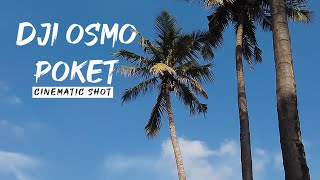 DJI OSMO POKET Cinematic Shots outdoor