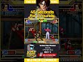 kyo 45 seconds for 2 rounds kof98 kyo kyokusangi its dakou kof kofs