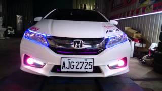 BRS光研社 HONDA CITY 多功能日行燈