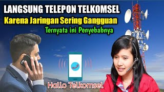 NEKAT TELEPON PETUGAS TELKOMSEL KARENA SERING GANGGUAN SINYAL, DAN INI HASILNYA