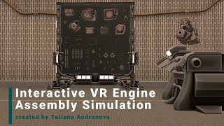 Interactive VR Engine Assembly Simulation