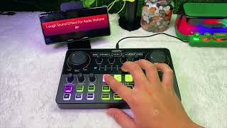 How to customize sound effects on Koorfly kf04 soundcard