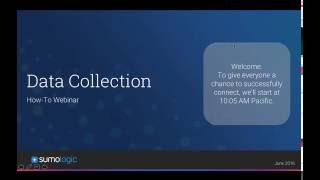 "How To" Webinar: Data Collection