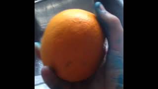 How to carve a orange