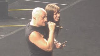 Disturbed - David Draiman comforts mourning fan & brings her on stage - Mohegan