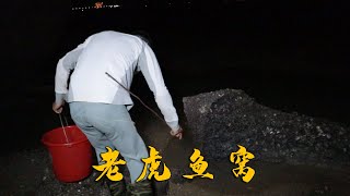 大潮后阿烽赶海抓青蟹，竟发现名贵老虎鱼，一上岸就换钱去消费