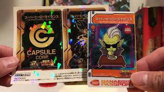 【SDBH】GDカード！ライセンスシール！配布日！新たな出会い！スーパードラゴンボールヒーローズ！