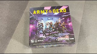 TDG: Army of the Dead: A Zombicide Game unboxing with Ray