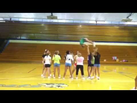 Awesome Cheer Stunt Youtube