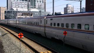 はくたか560号、長野駅到着