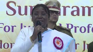 Hon. Smt. Draupadi Murmu at Brahma Kumaris Event at Praygraj Kumbh 2019