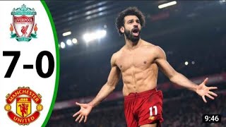 Liverpool vs Manchester United all goals highlights (7-0) 2023