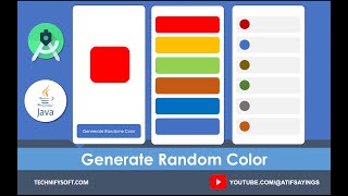 Generate Random Color | Android Studio | Java