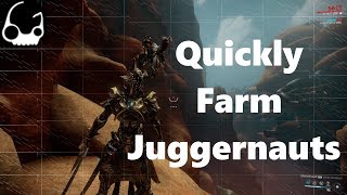 How to Quickly Farm Juggernauts for Sands of Inaros