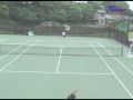 2006 全国選抜ジュニアテニス選手権大会 u14c 決勝 尾方祐太 vs 竹内遥丞