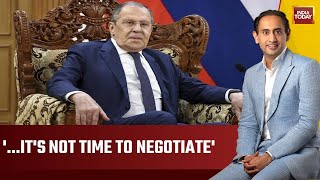 Russia’s Finance Minister Sergey Lavrov Slams The US And NATO At G20 Meet In India | WATCH