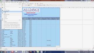 Format Excel Sheet to fit single page and headers.avi