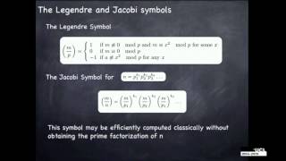 Dr Peter J. Love - An Efficient Quantum Algorithm for the Moebius Function