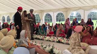 Entrance of Bride at Sikh Wedding Ceremony Program | Sikh Wedding Priest | Priest Sikh Weddings