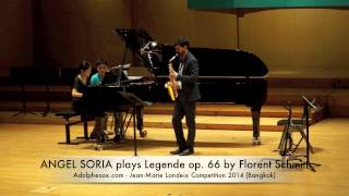 ANGEL SORIA plays Legende op  66 by Florent Schmitt