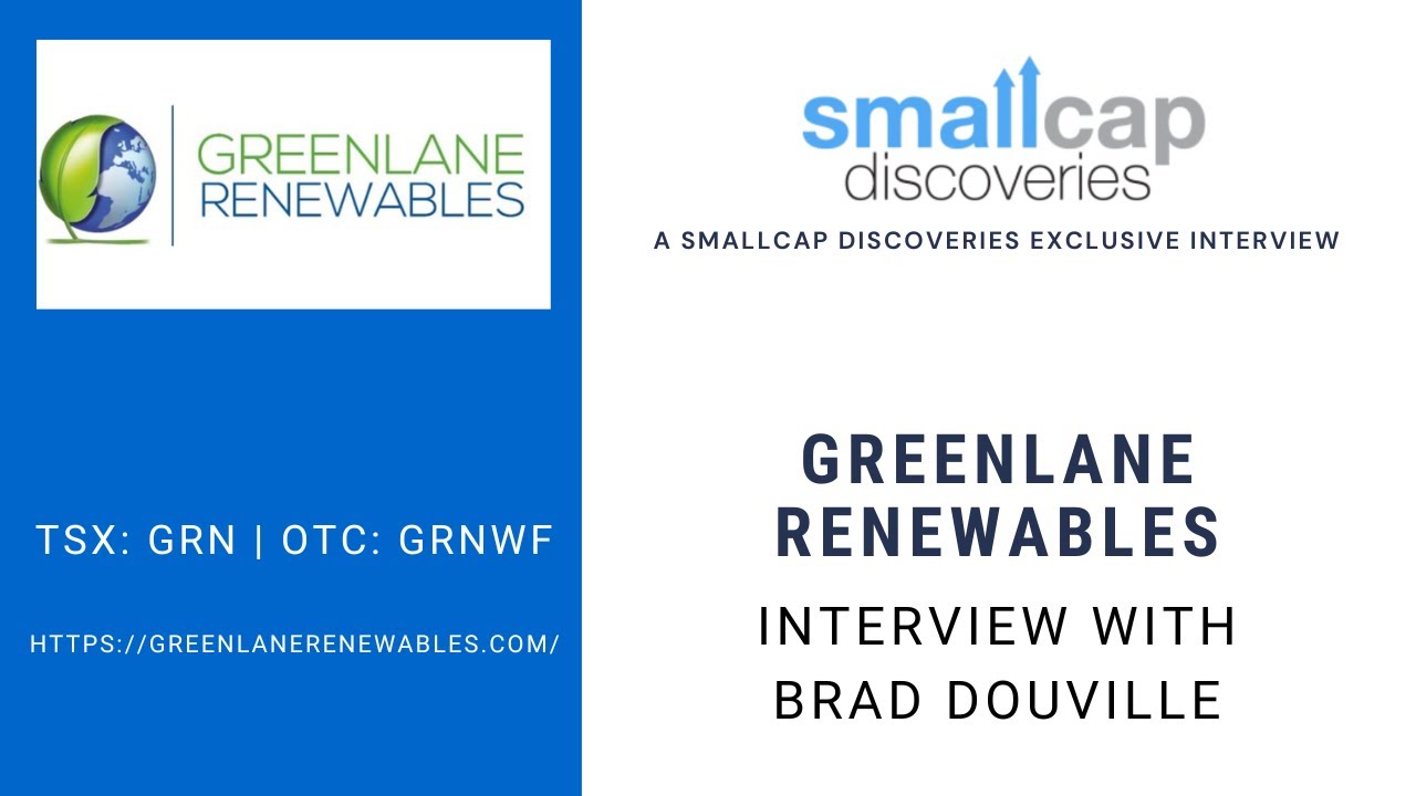 Greenlane Renewables (TSX: GRN) Interview With CEO Brad Douville - YouTube