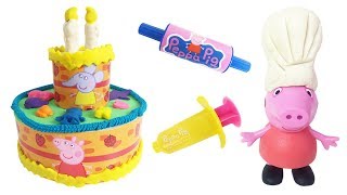 Playdoh Klei Taart Maken Van Peppa Pig Freaky Toys Youtube Speelgoed Kanaal
