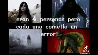 eran 4 personas pero cada uno cometió un error tik tok #13