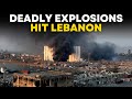 Israel Attacks Lebanon News LIVE | Israel War LIVE | Israel Vs Hezbollah | Lebanon Explosion LIVE