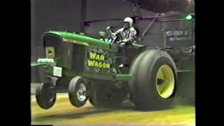 1983 National Farm Machinery Show Truck \u0026 Tractor Pull: 12,000 lb. Pro Stock tractors