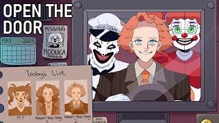 OPEN THE DOOR // That's not my neighbor song // Animation Meme ft.Clowns