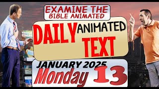 JW DAILY ANIMATED TEXT 🔵WHAT IS MILDNESS? ✅ EXAMINE THE BIBLE ANIMATED