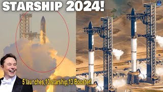 SpaceX revealed Starship 2024's plans absolutely mind-blowing!