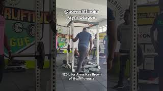 NPAJ GYM League 2024 Bench Press - Anna Kay Brown (125lbs) FitFarm