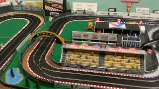 What?  More track added to the layout plus two new cars.