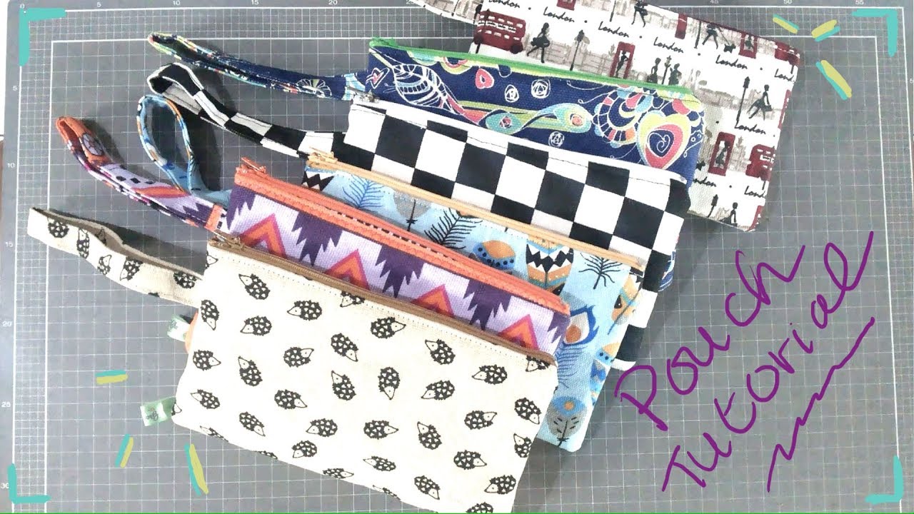 Pouch Tutorial Youtube
