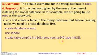 JAVA - MODULE 5 - TOPIC 7 - JAVA DATABASE CONNECTIVITY WITH MYSQL