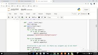 ceaser and playfair algorthim in python 1
