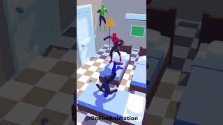 Spidey's vs Spider Gwen | The Spideys are partying at 3am | Marvel Animation #ytshorts #viral