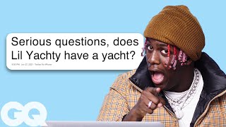 Lil Yachty Replies to Fans on the Internet | Actually Me | GQ