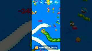 Worms zone Magic play #worms 🐍🐍 #138 #sub 1K #snake #wormszone #wormszoneio #gaming #shorts #viral