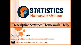 Statistics Homework Help