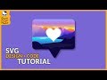 SVG Animation Tutorial: Stylized Instagram Like Icon From Scratch!
