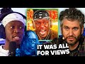 KSI Claims He Faked Being Mad For Views (Insane Copium) 😭