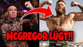 OMG! Conor McGregor SCHLIMM EXPOSED! DOPING Agentur PACKT AUS!