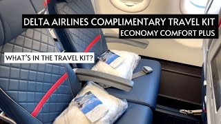 COMPLIMENTARY TRAVEL KIT Delta Airlines ECONOMY COMFORT PLUS Long Haul Flights | USA To Europe