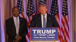 Former Republican candidate Ben Carson endorses Trump