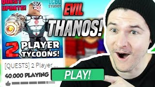All New Superhero Tycoon Codes Working Roblox 2 Player Superhero Tycoon - blox4fun roblox tycoon 2 player