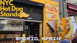 Trek Taco in Madrid Spain!! | NYC's Hot Dog Stands