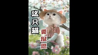 一只猫的报恩 养了猫就好好照顾她，因为他们也懂得报答#记录猫咪日常 #铲屎官的乐趣