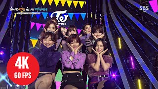 [ 4K LIVE ] TWICE - Likey + Cheer Up - (171101 SBS Pyeongchang Winter Olympics G-100 K-Pop Concert)